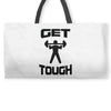 get tough weight lifter lifting gym Weekender Totes