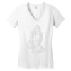 pray Women's V-Neck T-Shirt