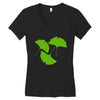 ginkgo leaves Women's V-Neck T-Shirt