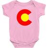 colorado flag Baby Onesie