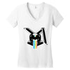 Killerbunny2007 Rainbow Overflow Women's V-Neck T-Shirt