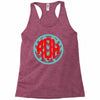 chevron circle Racerback Tank