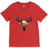 noel deer V-Neck Tee