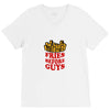Fries Before Guys V-Neck Tee