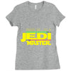 Trust Me , I'm A Jedi Master Ladies Fitted T-Shirt