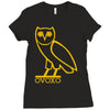 drake, ovoxo owl Ladies Fitted T-Shirt