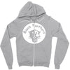 black panthers party black history month political logo Zipper Hoodie