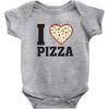 i Love Pizza Baby Bodysuit