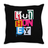 new mudhoney logo Throw Pillow