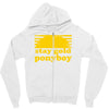 stay gold ponyboy the outsiders movie book Zipper Hoodie