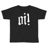 oi punk rock top long sleeve,,,, Toddler T-shirt
