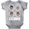 dobre twins dobre brother Baby Bodysuit