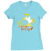 tropical attack Ladies Fitted T-Shirt