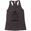 adventure calling and i must go woods ex Racerback Tank