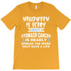 halloween is scary but stomach cancer is deadly spread the word lep sa T-Shirt