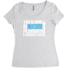 this is what an awesome plumber looks like Women's Triblend Scoop T-shirt