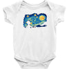 super starry night Baby Onesie