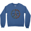 peace in our time vectorized Crewneck Sweatshirt