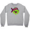 raph   tmnt facemelt Crewneck Sweatshirt
