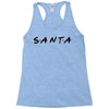santa of the friends parody Racerback Tank