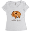 beagle bagel Women's Triblend Scoop T-shirt