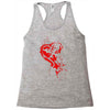 heartless splatter Racerback Tank