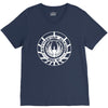 battlestar galactica distressed badge V-Neck Tee