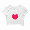 We're Hungry with Heart Crop Top