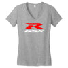camiseta gsxr Women's V-Neck T-Shirt