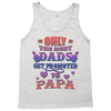 only the best dads get promoted to papa Tank Top