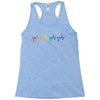 LGBT Heartbeat Racerback Tank
