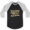 happy when duck hunting 3/4 Sleeve Shirt
