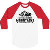 Faith Can Move Mountains 3/4 Sleeve Shirt