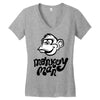 monkey man Women's V-Neck T-Shirt