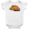 sixties vw beetle, ideal gift or birthday present Baby Bodysuit