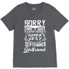 This Guy Is Taken By A Super Sexy September Girlfriend V-Neck Tee