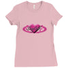 shy girl Ladies Fitted T-Shirt