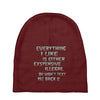 everything i like girls Baby Beanies