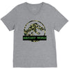 Military Morld T-Shirt V-Neck Tee