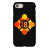 orange 18 iPhone 8