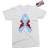 stomach cancer ribbon and rose Exclusive T-shirt