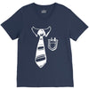 geek pocket protector tie V-Neck Tee
