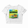 bonsai chainsaw Crop Top