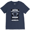 Never Underestimate the Strength of a Melanoma Cancer Warrior V-Neck Tee