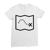 trail marks Ladies Fitted T-Shirt