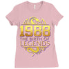 legends are born in 1988 hoodie 5 Ladies Fitted T-Shirt