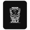Never Underestimate Dog Rescuer Who Was Born July Mousepad