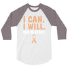 I Can I Will End Of The Story 3/4 Sleeve Shirt