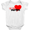 be my valentine 2 Baby Onesie