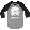 support the troops 3/4 Sleeve Shirt